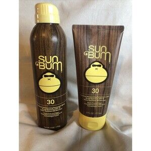 Sun Bum Sunscreen Spray SPF 30 6oz Brand Exp. 2027- Lot Of 2
